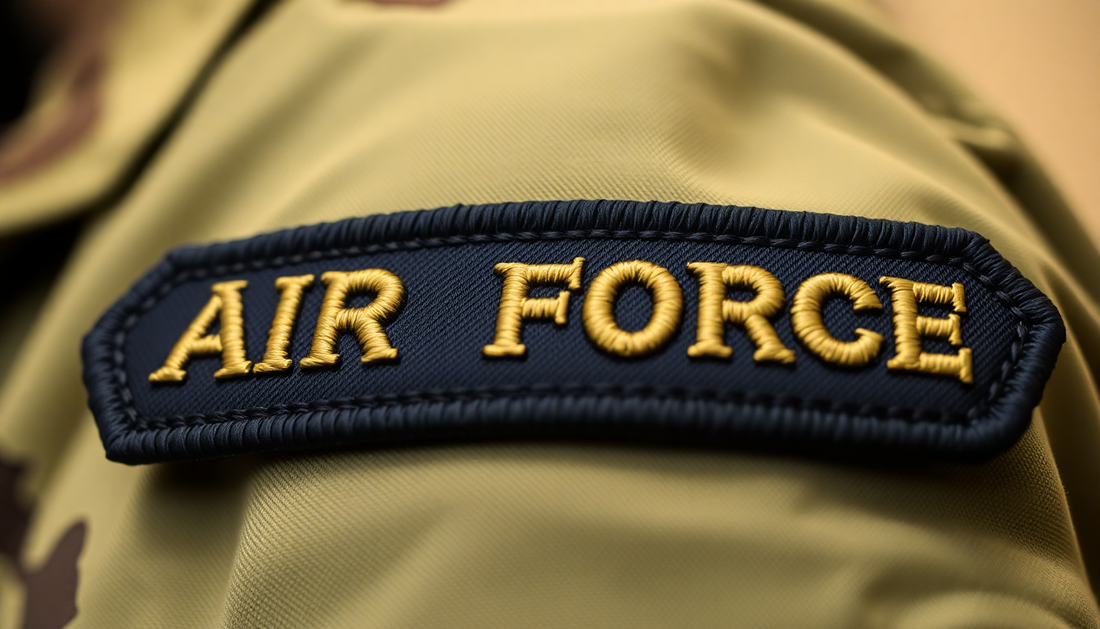 Authentic Air Force name patch customization guide 2026