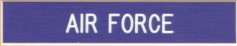 Af Plastic Name Plate