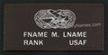 U.S. Air Force A-2 leather badges — handcrafted for uniforms and flight suits