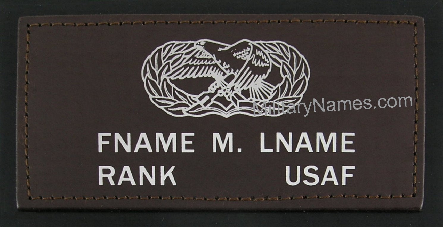 Air Force A-2 Leather Badges